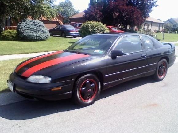 1995 Monte Carlo Z34, Custom painted by me, Ask me how i painted it.