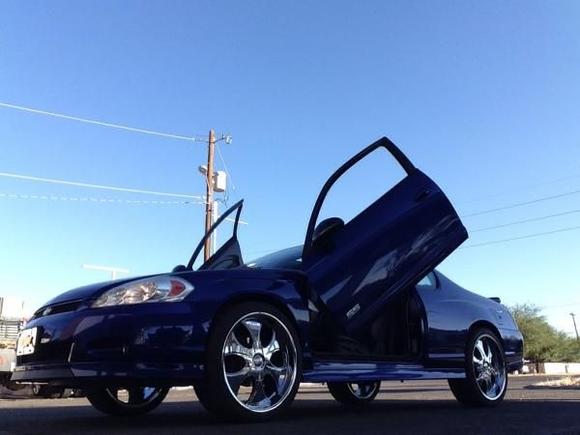 Ever seen a chevy with the butterfly doors!