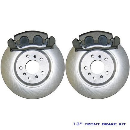 Front 13 inch dual piston conversion