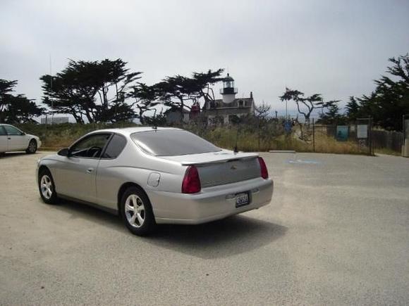 Point Pinos Lighthouse parking. Can see the lighthouse in this one.