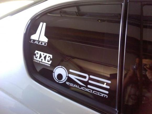 Decals Passenger Side