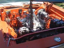 april 2009. Putting in the motor