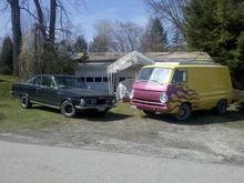 the barracuda and my 66 dodge a100 that I don't own anymore