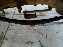 new lifted spring on passenger side