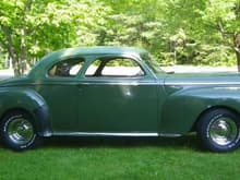 1941 Chrysler Royal Coupe  Original everything except wheels and tires 95000 miles