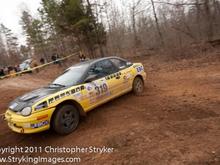 Chris Greenhouse at Rally in the 100 Acre Wood 2011