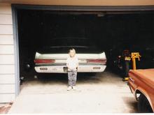 Fender of my 66 Coronet 500 and in the garage is the cherry-condition 1970 Fury. This is about 12 years ago. Beaverton, Oregon.