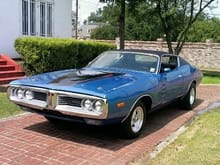 My 1972 Charger B5 Blue 440 Magnum