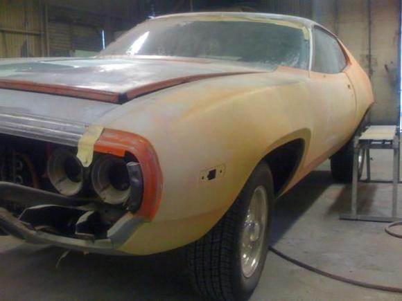 jan 22 2010. Body work.