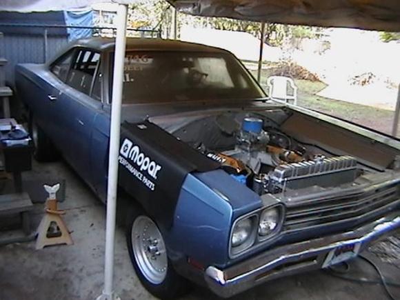 Putting on the finishing touches to all the upgrades