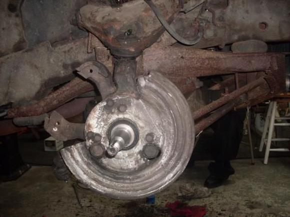 Everything stripped off.