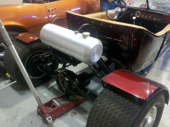 Mickey Thompson's to try and harness a little of the 383's power!