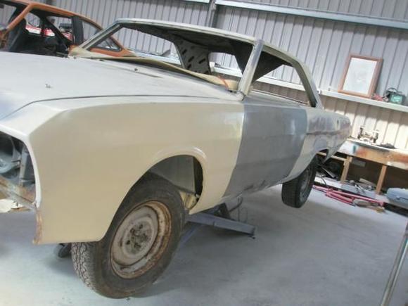 fully shaved, could do with perhaps a better set of rims>?