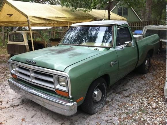 bought it from the previous owner after a tree fell on her. he included the good cab in the background