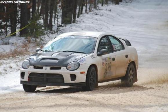 Chris Greenhouse and Chris Gordon at Rally in the 100 Acre Wood 2013, Salem, Missouri, USA