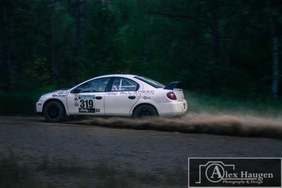 Chris Greenhouse and Peter Watt, Ojibwe Forest Rally 2013, Shakedown stage