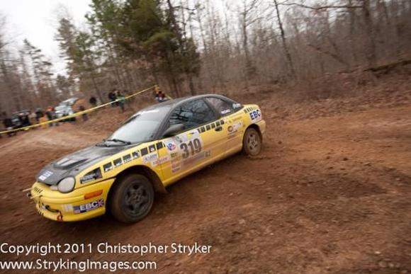 Chris Greenhouse at Rally in the 100 Acre Wood 2011