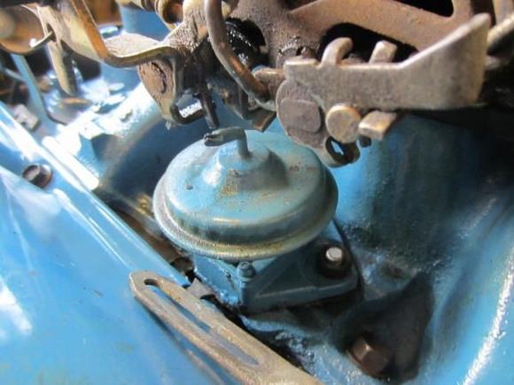 EGR valve, taped off from vacuum.