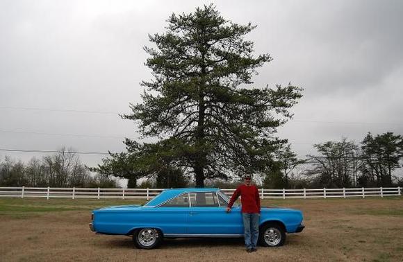 My front yard. Oh yea along with me and Ole Blue.