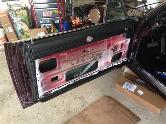 120 New door panels and carpet.