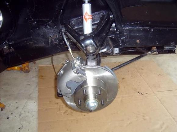 new discs, upper CA's and shocks