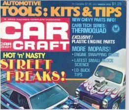 Car Craft   March 1978 - 73 Dart Sport Article