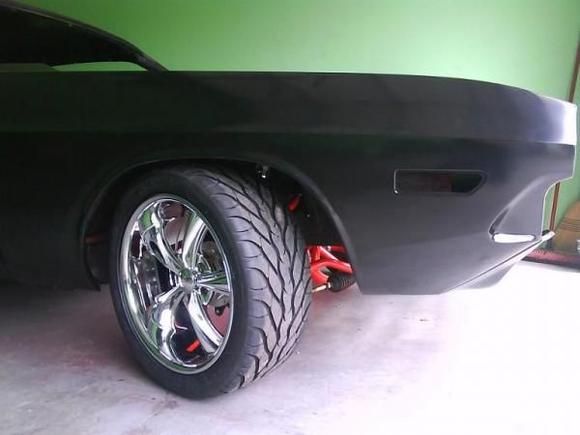 Engine Compartment Painted (4) Body Not Done Yet!!!