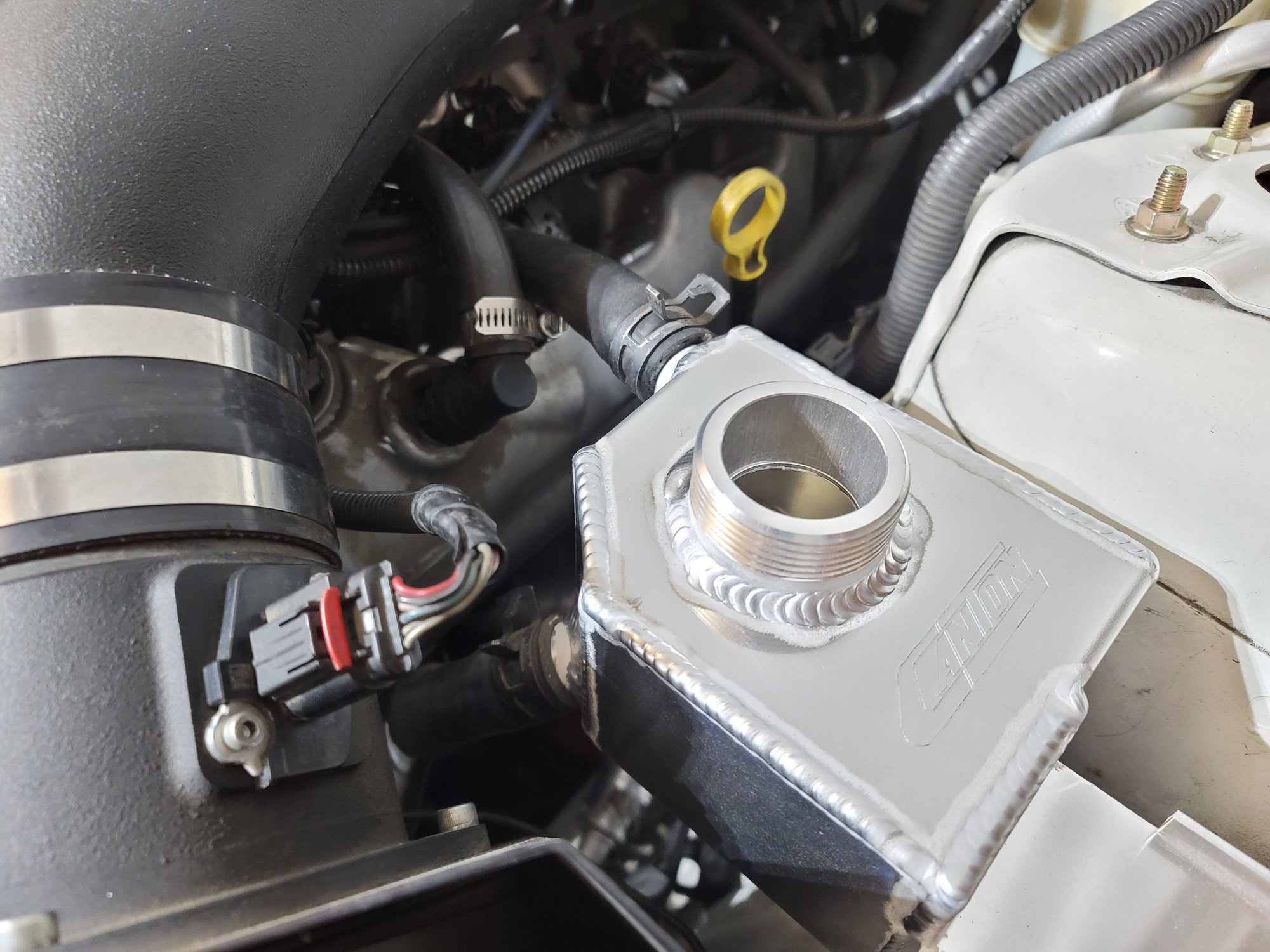 Aluminum Intercooler Coolant Tank for Whipple?