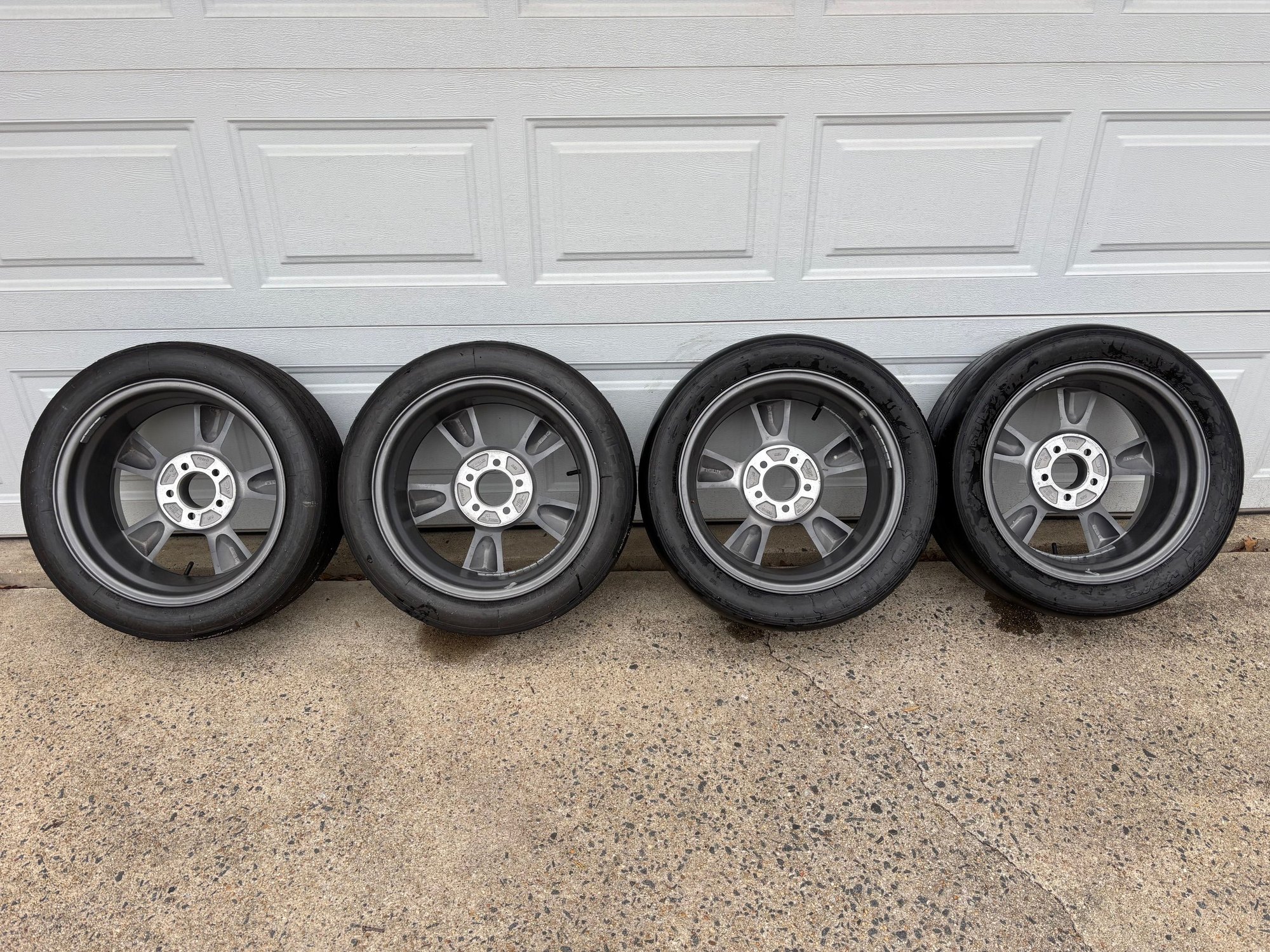 Wheels and Tires/Axles - Coys 17x8 wheels + track tires - Used - -1 to 2026  All Models - Vienna, VA 22182, United States