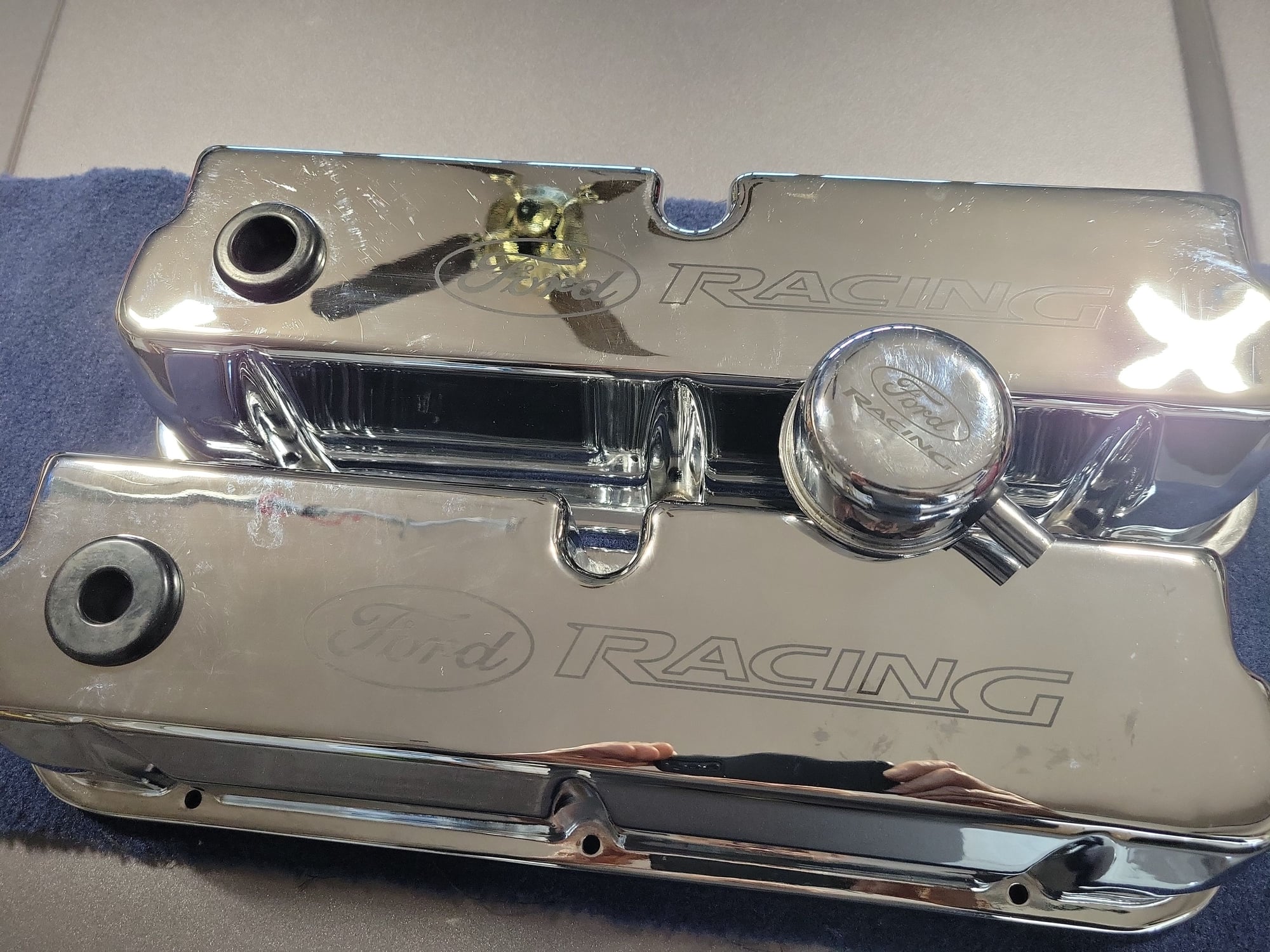 Miscellaneous - Ford Racing Etched Tall Valve Covers - M6582LE302C. - New - -1 to 2025  All Models - Lethbridge, AB T1H1E2, Canada