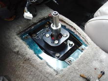 MGW short throw shifter on top of a brand new Tremec T-5