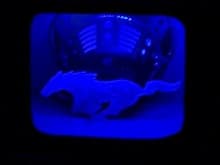 SUBWOOFER W/ETCHED LEXAN LIT WITH LEDs