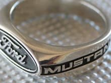 Ford Mustang signet ring