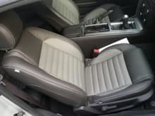 Front seat Katzkin leather