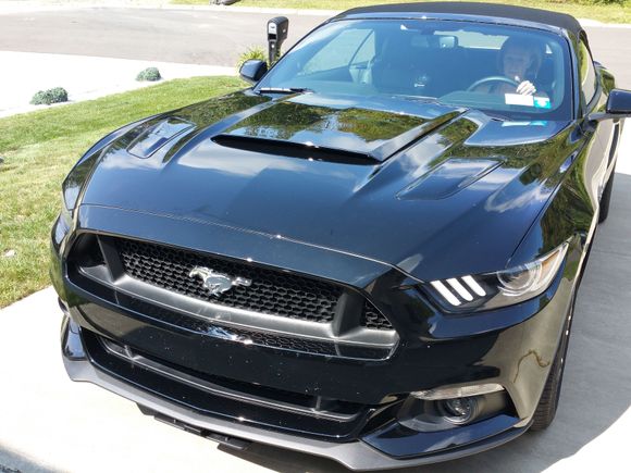 New Roush Hood scoop