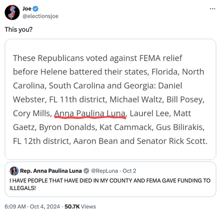 if you were a Republican Rep., would you do this?