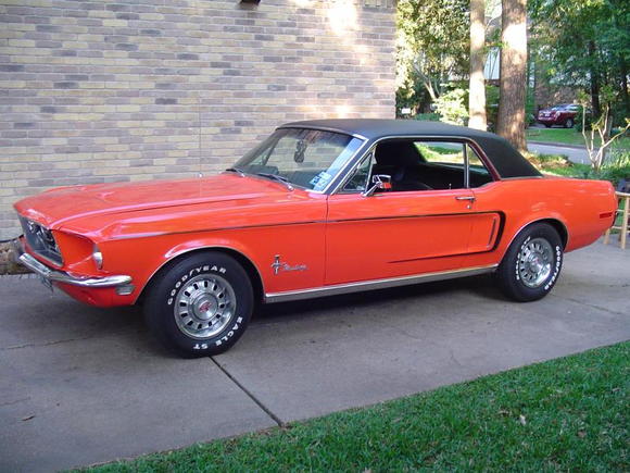 This Mustang spent it's whole life in the L.A. area.  It's a Texas car now.