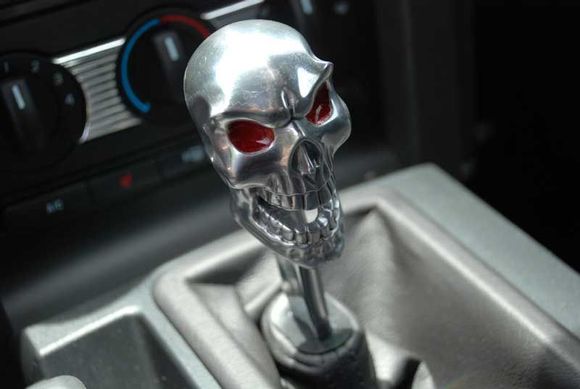 my shift knob - custom hand cast aluminum