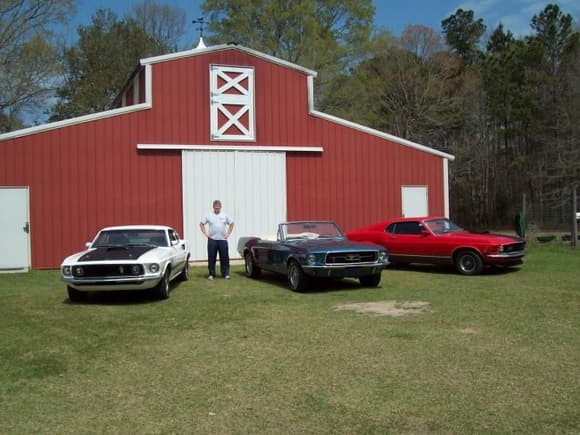 Barn and Mustang collection
