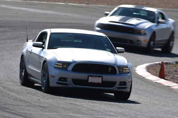 Willow Springs Raceway, 10-26-13 - Cobra Owners Club fall Classic - this is turn 3 - the track is awesome - I'm looking to upgrade my brakes now so I can go faster!