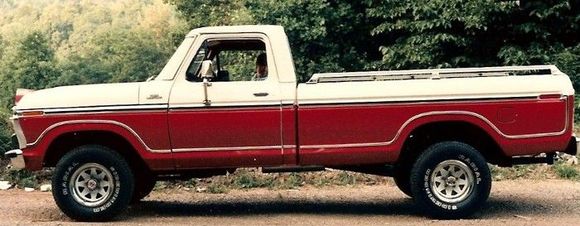 '77 F 150 as purchased 1986