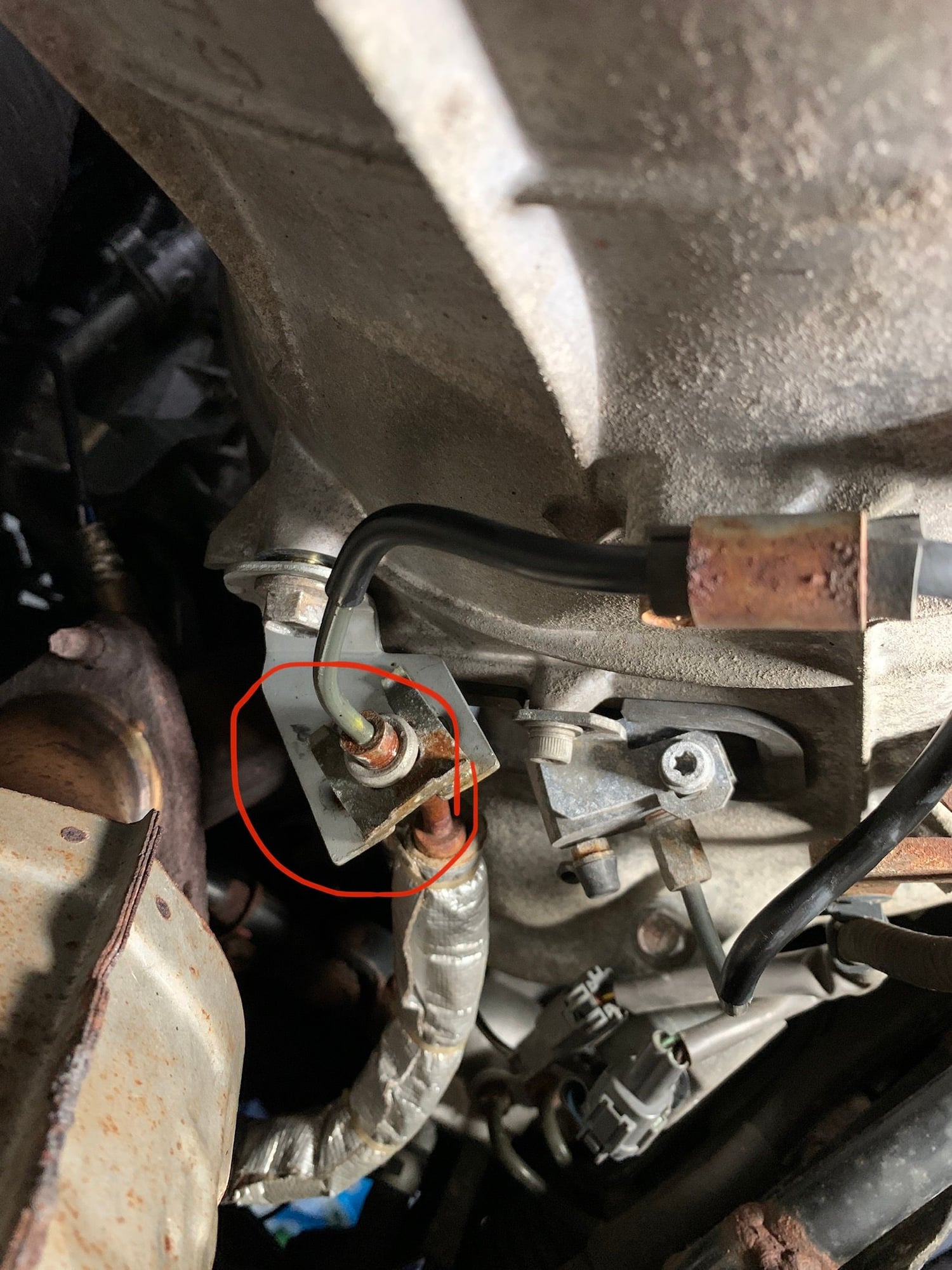 Help! Changing clutch and stuck on hard line - MY350Z.COM - Nissan 350Z ...