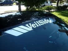 Windshield decal