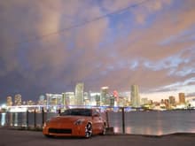 Miami's skyline, testing the new camera