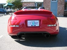 Tourenn Rear Bumper with Greddy Exhaust and Central-20
Spoiler