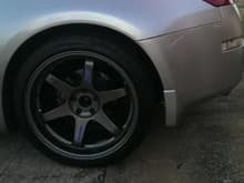 So I bought these brand new TE37's sporting brand new Bridgestone Potenza's from a co-worker for $2k even.