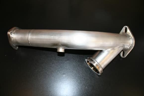 Driver side exhaust