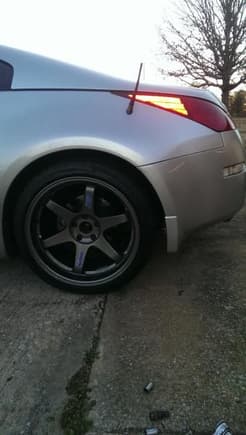 So I bought these brand new TE37's sporting brand new Bridgestone Potenza's from a co-worker for $2k even.