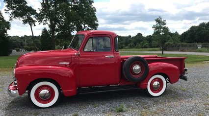 1953 Chevy 3100 Short Bed, Five Window, Pick-up