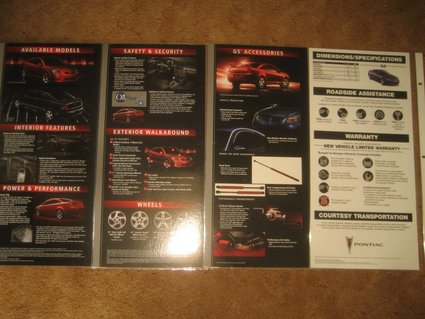 2008 Pontiac G5 Dealer Showroom Display